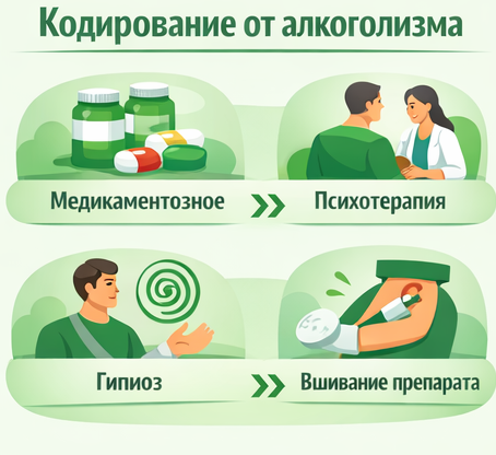 кодирование от алкоголизма в Осинниках Санати